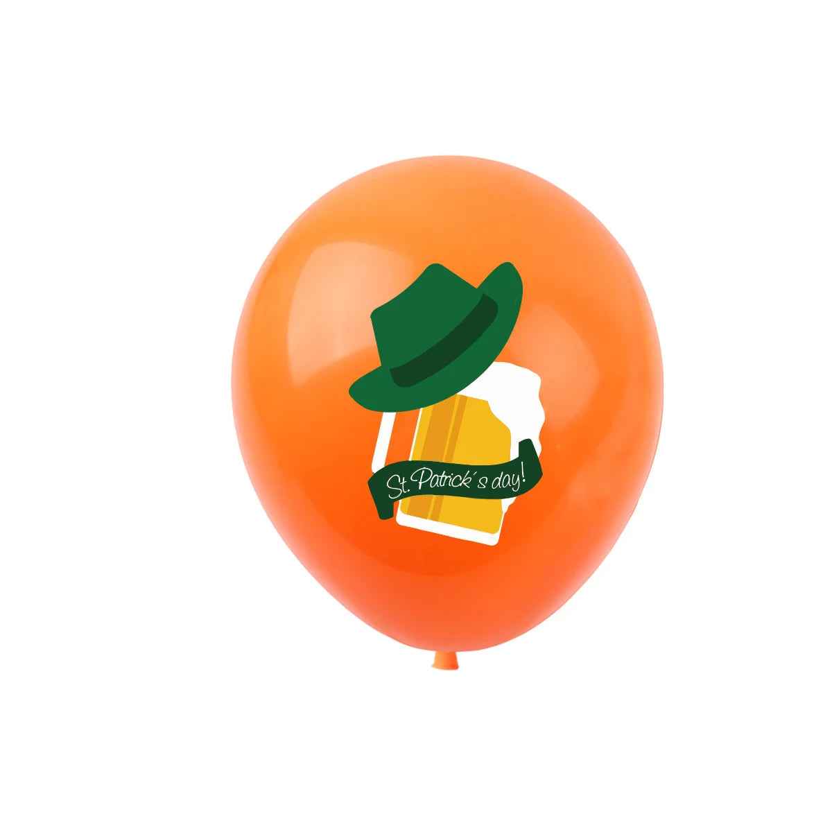 St Patricks Day Balloon Set 5pcs Green Shamrock Irish Party Decoration 12 Inch Latex